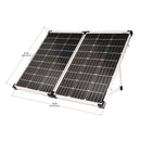 Go Power! 130 Watt / 6.9 Amp Portable Solar Kit w/ 10 Amp Controller