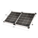 Go Power! 90 Watt/4.7 Amp Portable Solar Kit w/ 10 Amp Controller