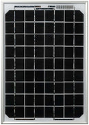 Go Power! 10 Watt / 0.57 Amp Monocrystalline Solar Module 12V