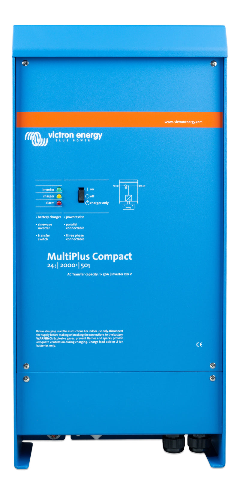MultiPlus Compact 24/2000/50-50 120V VE.Bus