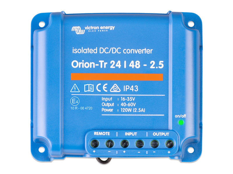 Orion-Tr 24/48-2.5A (120W) Isolated DC-DC converter