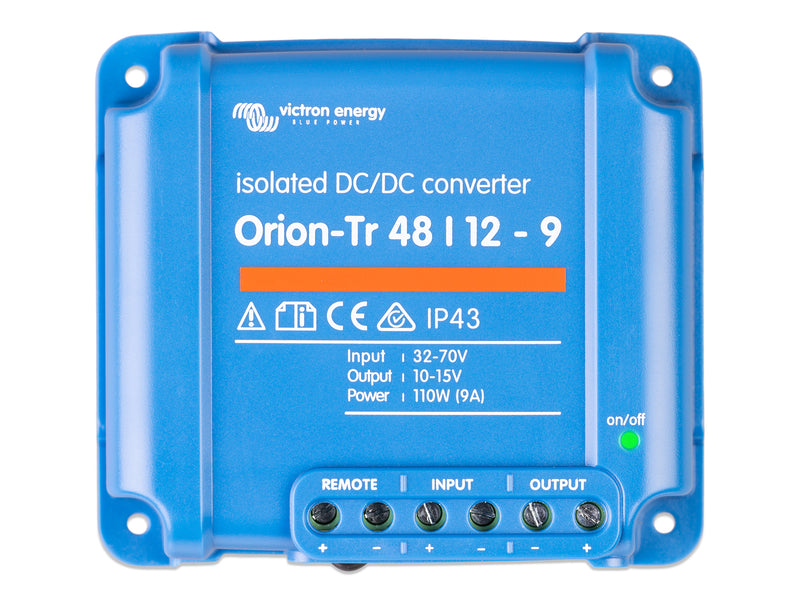 Orion-Tr 48/12-9A (110W) Isolated DC-DC converter