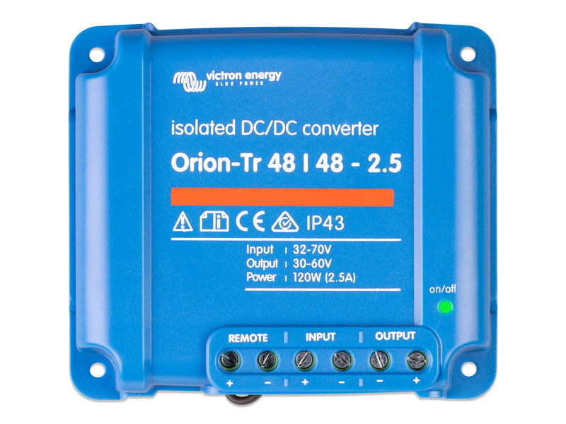 Orion-Tr 48/48-2.5A (120W) Isolated DC-DC converter