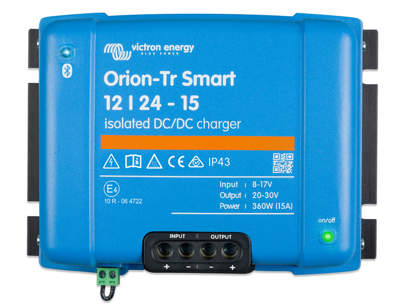 Orion-Tr Smart 12/24-15A (360W) Isolated DC-DC charger