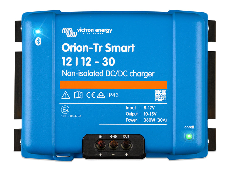 Orion-Tr Smart 12/12-30A (360W) Non-isolated DC-DC charger