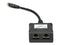 RJ45-splitter 1xRJ45 male/15cm cable/2xRJ45 female