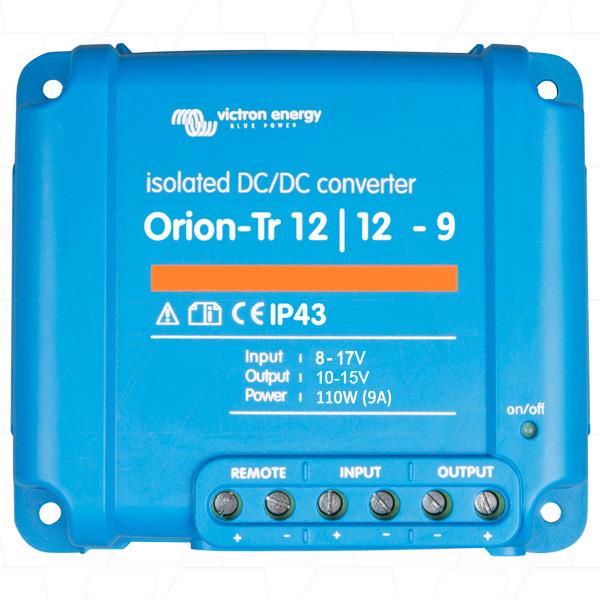 Orion-Tr 12/12-9A (110W) Isolated DC-DC converter