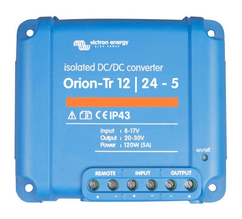 Orion-Tr 12/24-5A (120W) Isolated DC-DC converter