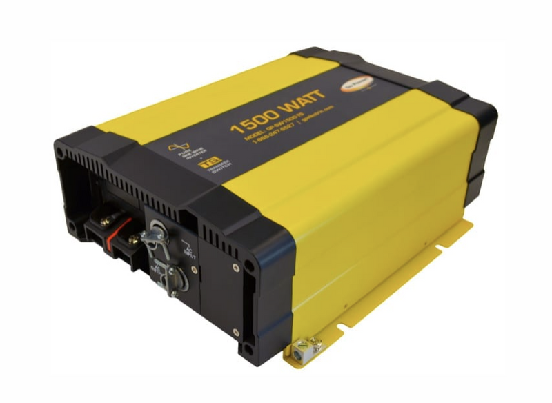 Go Power! 1500W PSW Inverter w/ Built in Trans. Sw. H/Wire