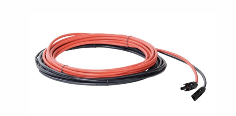 GO POWER MC4 10FT WIRE WITH POS. CONNECTOR - RED WIRE